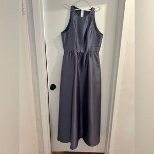 Alfred sung satin twill dress